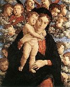 Andrea Mantegna The Madonna of the Cherubim Spain oil painting artist